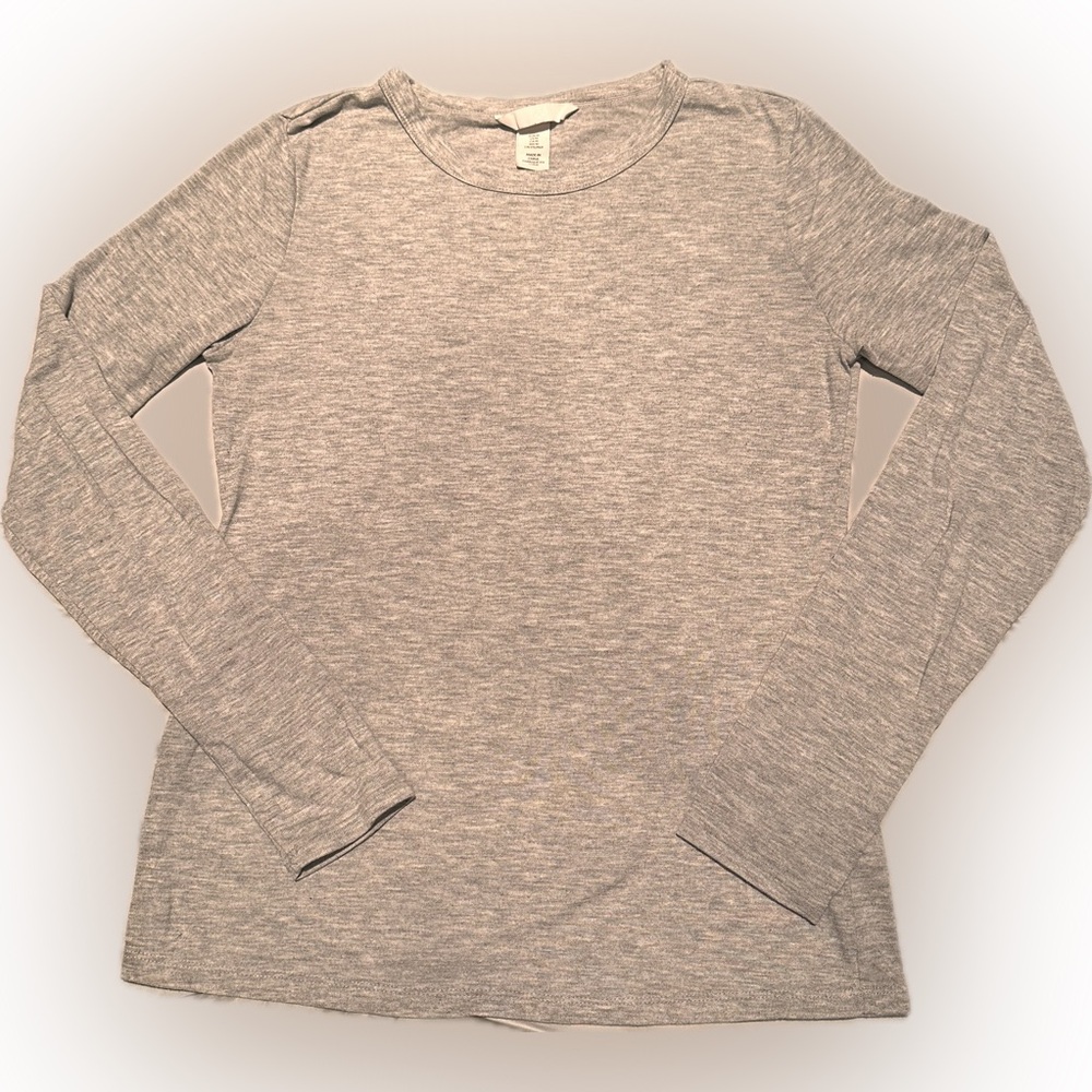 Women’s H&M Microfiber Long Sleeve Fitted Tee